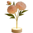 Axyaa Peony Desk Lamp LED Modern Simulation Creative Living Room Bedroom Table Light