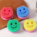 Axyaa Kitchen Sponge Cloth Brush Set - Anti Fouling Double-sided Cleaning Tool