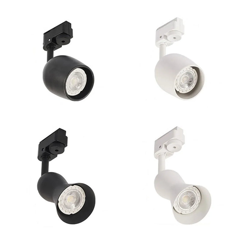 Axyaa Mini GU10 Track Lights for Ceiling Spotlighting and Accent Wall Art