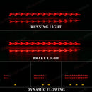 Axyaa Rear Bumper Reflector Lights for Geely Coolray Proton X50 Car Dynamic Turn Signal