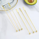 Axyaa Stainless Steel Cocktail Picks - Bar Tools for Drinks Decoration