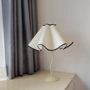 Axyaa Petal Lampshade Fabric Cover for Bedroom Chandelier Table Lamp