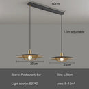 Axyaa Nordic E27 Pendant Light: Modern LED Chandelier for Dining Room & Kitchen