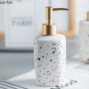 Axya Terrazzo Pattern Handwashing Fluid Bottle for Bathroom Supplies