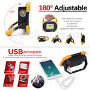 Axya Rechargeable LED Work Light: Handheld Spotlight Waterproof for Outdoor & Emergency