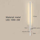 Axyaa Rotating LED Wall Lamp: Modern Minimalist Lighting for Bedroom, Living Room, and Home Decor