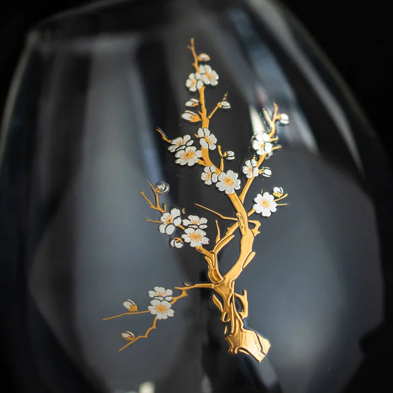 Axya Glass Candle Holder: Chinese Style Zen Decor for Romantic Dinner & Home Décor