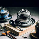 Axya Ceramic Bird's Nest Stew Dessert Bowl Set
