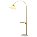 Nordic Design LED Floor Lamp with Tray Table for Living Room by Axyaa
