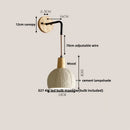 Axyaa Adjustable LED Wall Light | Modern Nordic Style | Pull Chain Switch