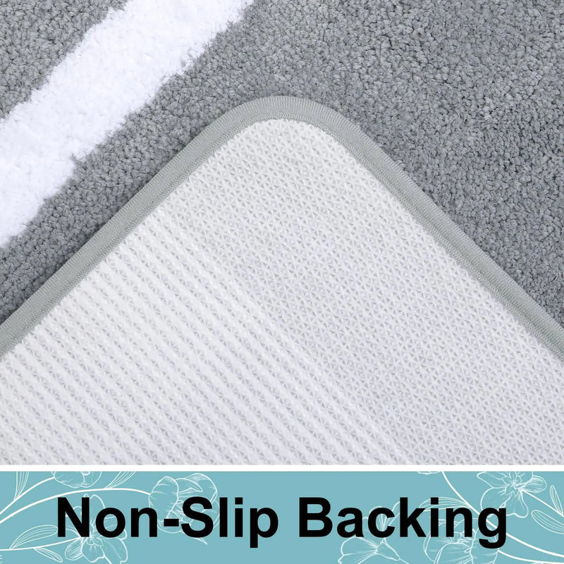 Axyaa Ultra Absorbent Microfiber Bath Rug for Luxury Bathroom Experience
