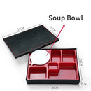 Axyaa High-Grade Bento Lunch Box with Lid - Business Portable Fast Food Packing