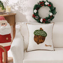 Axyaa Christmas Tree Plaid Cushion Cover in Various Sizes