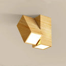 Axyaa Antique Style Walnut Color Ceiling Light