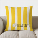Axyaa Daisy Pattern Pillow Cover - Ideal for Sofa, Bedroom, Car