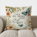 Faithful Butterfly Motif Cushion Cover - Axyaa Brand