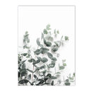 Axyaa Islamic Botanical Canvas Wall Art with Tulip and Eucalyptus - Green Leaf Quran Décor