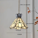 Axyaa Nordic Modern LED Flower Glass Copper Hanging Lamp for Home Decor