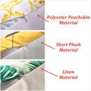 Axyaa Geometric Portrait Pillowcase - Stylish Home & Office Cushion Cover
