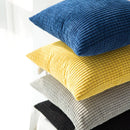Axyaa Super Soft Striped Cushion Cover for Home Decor 50x50cm