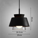 Axyaa Nordic Iron Glass Pendant Chandelier for Dining Room Kitchen Bedroom