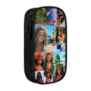 Axyaa Moana Kids Cartoon Pencil Case: Large Capacity, Office Supplies, Amazing Gift