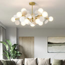 Axya Colorful Wreath Chandelier - Creative Pendant Lamp for Dining Room