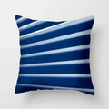 Blue Pattern Cushion Cover 45*45cm Pillowcase for Bedroom Sofa Home Decor by Axyaa