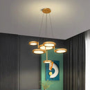 Axyaa Modern LED Pendant Chandeliers for Living Room and Dining Room Lighting
