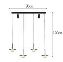 Axyaa Modern LED Chandelier Pendant Light Ceiling Lamp for Dining Room