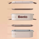 Axyaa 3-Layer Stainless Steel Lunch Box Set
