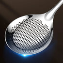 Axyaa Stainless Steel Kitchen Colander Strainer Spoon for Home and Hotel Cooking
