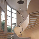Axyaa Modern LED Ceiling Chandelier for Bedroom and Dining Room