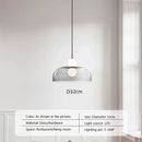 Axyaa Glass Pendant Light Minimalist Living Room Staircase Decoration