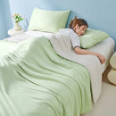 Axyaa Cool Silk Summer Quilt - High Gram Weight Skin-Friendly Bedding
