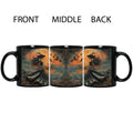 Axyaa Witch Ceramic Coffee Cup Halloween Gift for Witch Fans
