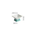Axyaa Ceramic Gold-Edged High Footed Square Dessert Bowl for Molecular Cuisine