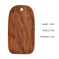 Axyaa Acacia Wood Cutting Board for Bread, Cheese, Steak, Pizza - Western Style Sushi Tray
