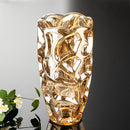 Axyaa Engraved Crystal Vase: High-End Home Decor and Gift