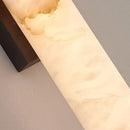 Axyaa Marble Wall Light Black Gold Copper Stone Brass Sconce for Parlor Bedroom