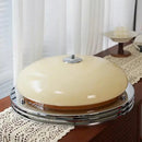 Axyaa Milk Coffee Glass Ceiling Light