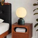 Axyaa Marble Table Lamp LED G9 Simple Designer Desk Light Luxury Atmosphere Home Decor
