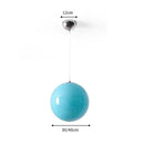 Axyaa Nordic Lollipop Glass Pendant Chandelier LED Light for Dining Bedroom Restaurant