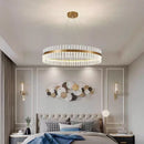Axyaa Luxury Crystal Chandelier for Living Room Dining Home Decor