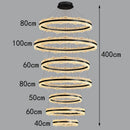 Axyaa LED Chandeliers for Modern Home Decor and Indoor Lighting