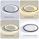 Axyaa Modern LED Ceiling Lights Minimalist Bedroom Dining Room Chandelier