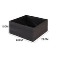 Axyaa Underwear Drawer Organizer Wardrobe Storage Box for Clothes, Bras, Socks