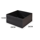Axyaa Underwear Drawer Organizer Wardrobe Storage Box for Clothes, Bras, Socks