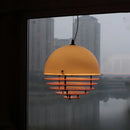 Axyaa Nordic Sunset Orange Chandelier Pendant Lights