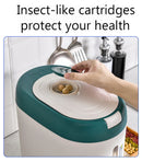 Axyaa Rice Dispenser Kitchen Organizer Storage Container Cereal Jar Home Box